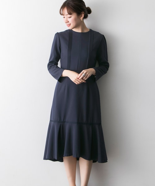 CELFORD（セルフォード）の「CELFORD レース切替ワンピース（）」 - WEAR