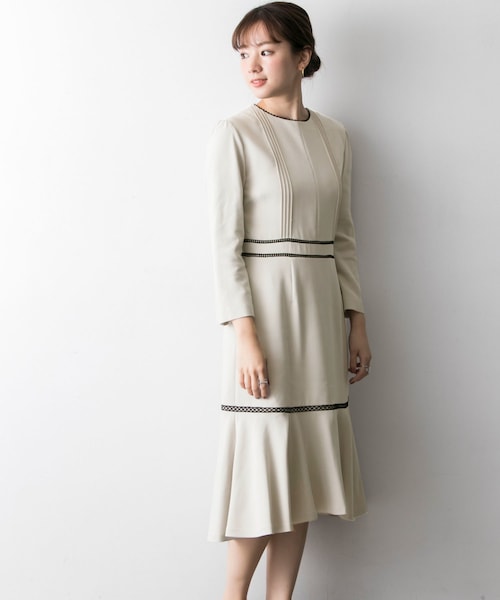 CELFORD（セルフォード）の「CELFORD レース切替ワンピース（）」 - WEAR