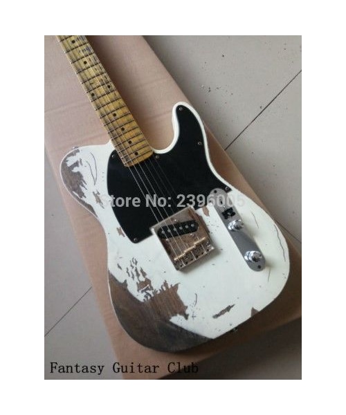 no brand（ノーブランド）の「テレキャス 白黒 ロック ジェフベック