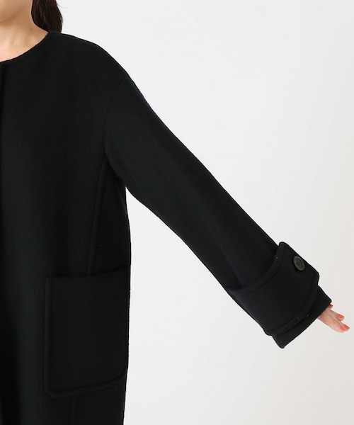 Spick & Span（スピックアンドスパン）の「ビーバークルーネックコート