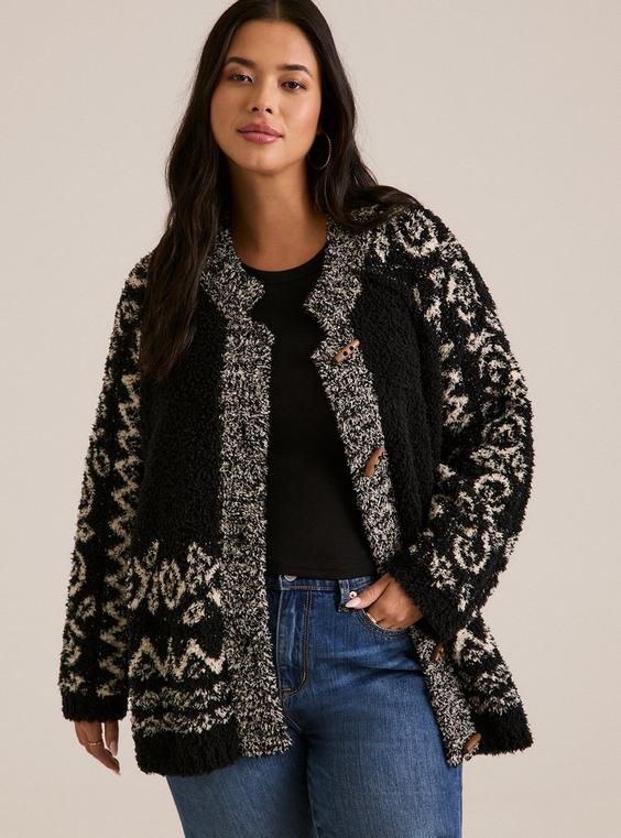 Plus Size - Festi Boxy Cardigan - Torrid
