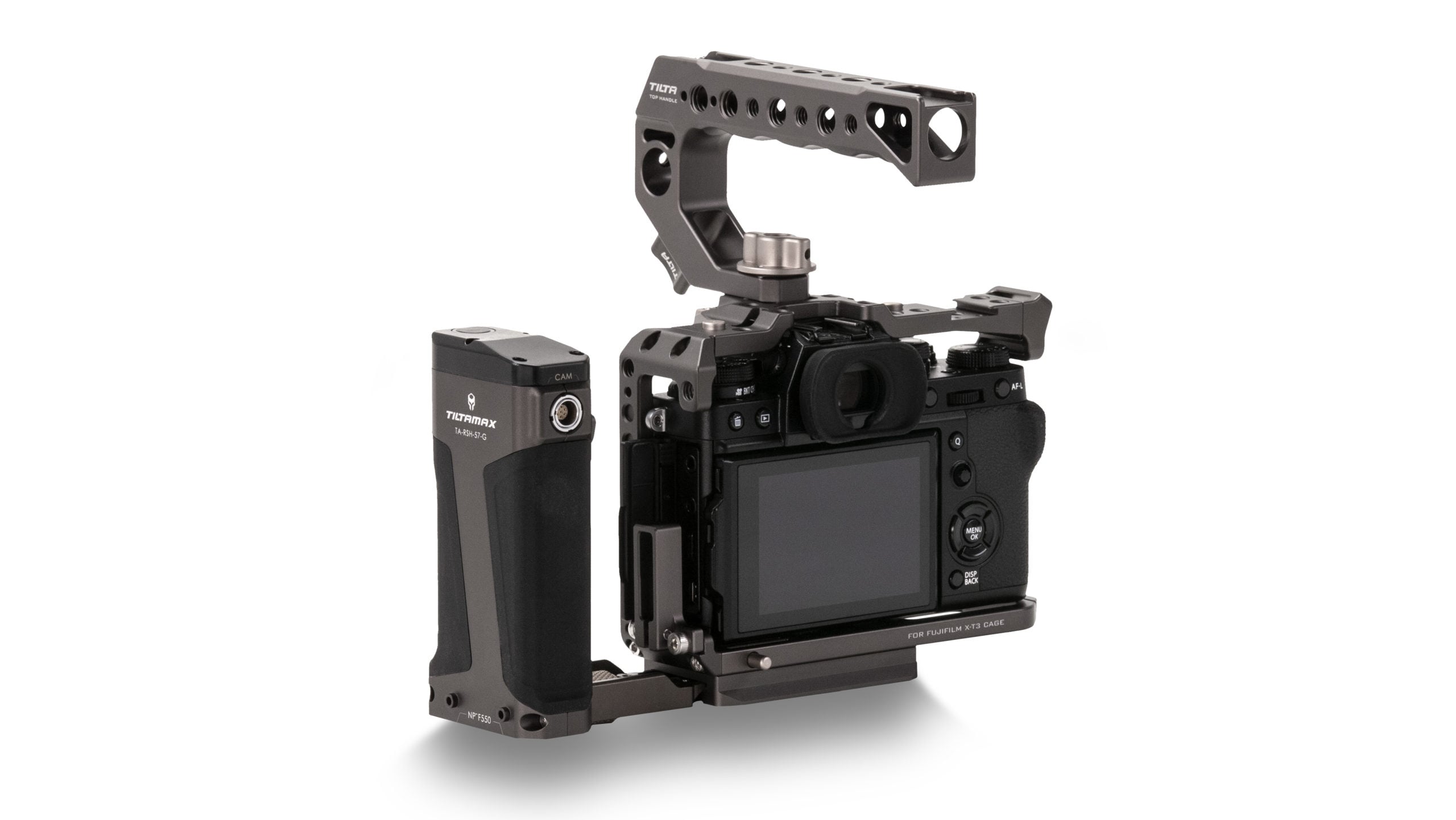 FUJIFILM X−T3 BLACK + Lプレート PFL-XT3 Dedicated L-Bracket for