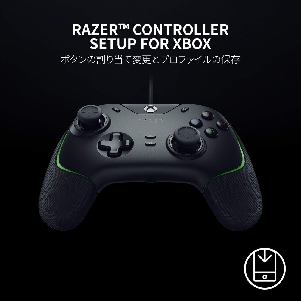 Razer レイザー Wolverine V2 ゲームコントローラー Xbox Windows対応