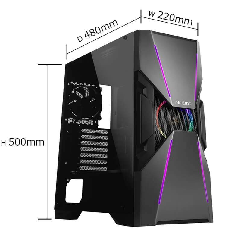 Antec アンテック DA601 / ミドルタワー / E-ATX対応｜ツクモ公式通販