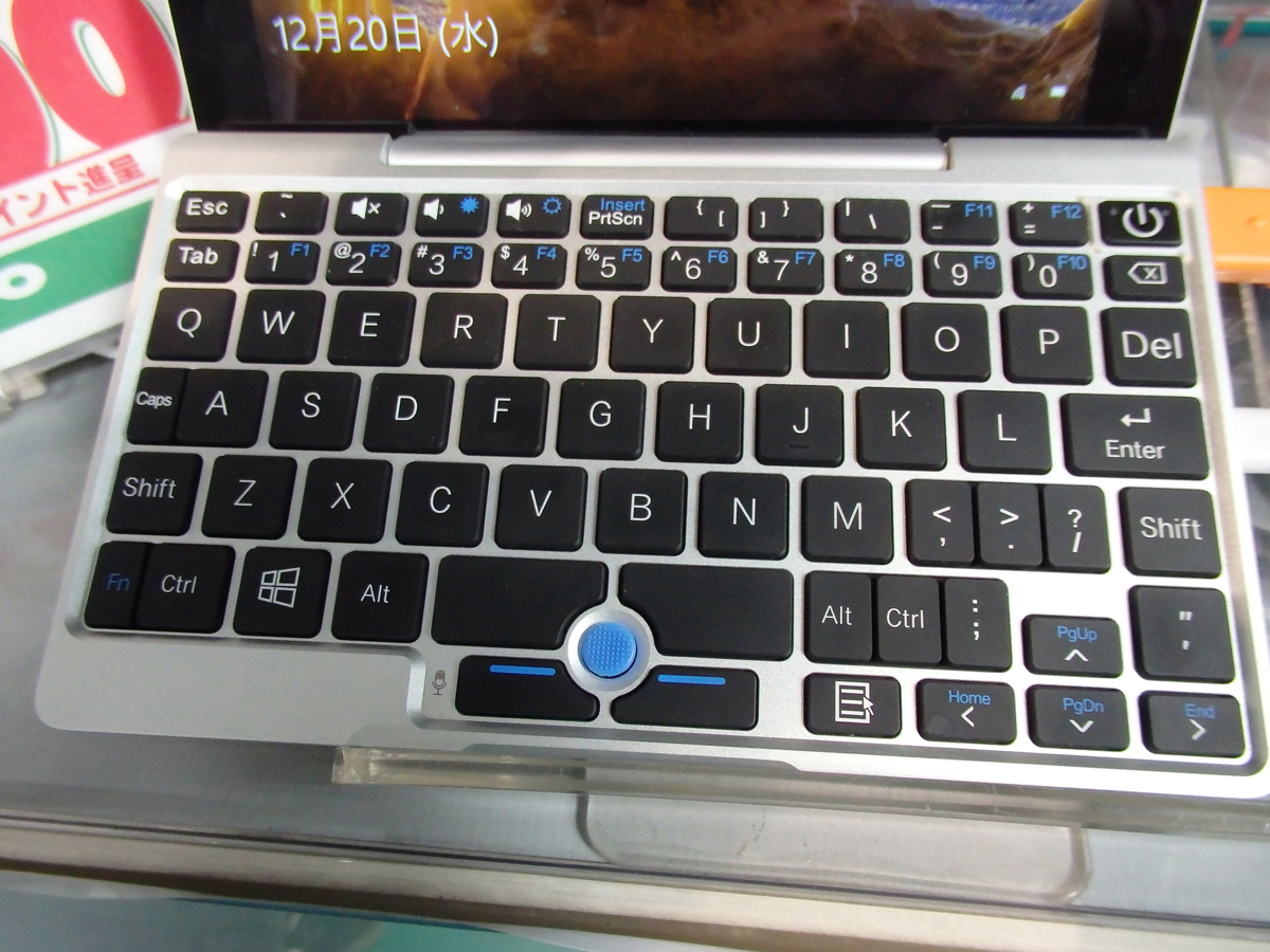 GPD Pocket 1 初代 キーボード不良 GPD Pocket のキーボードを交換した