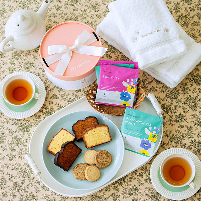 アフタヌーンティー[Afternoon Tea]のティータイムBOX M＋タオルセット
