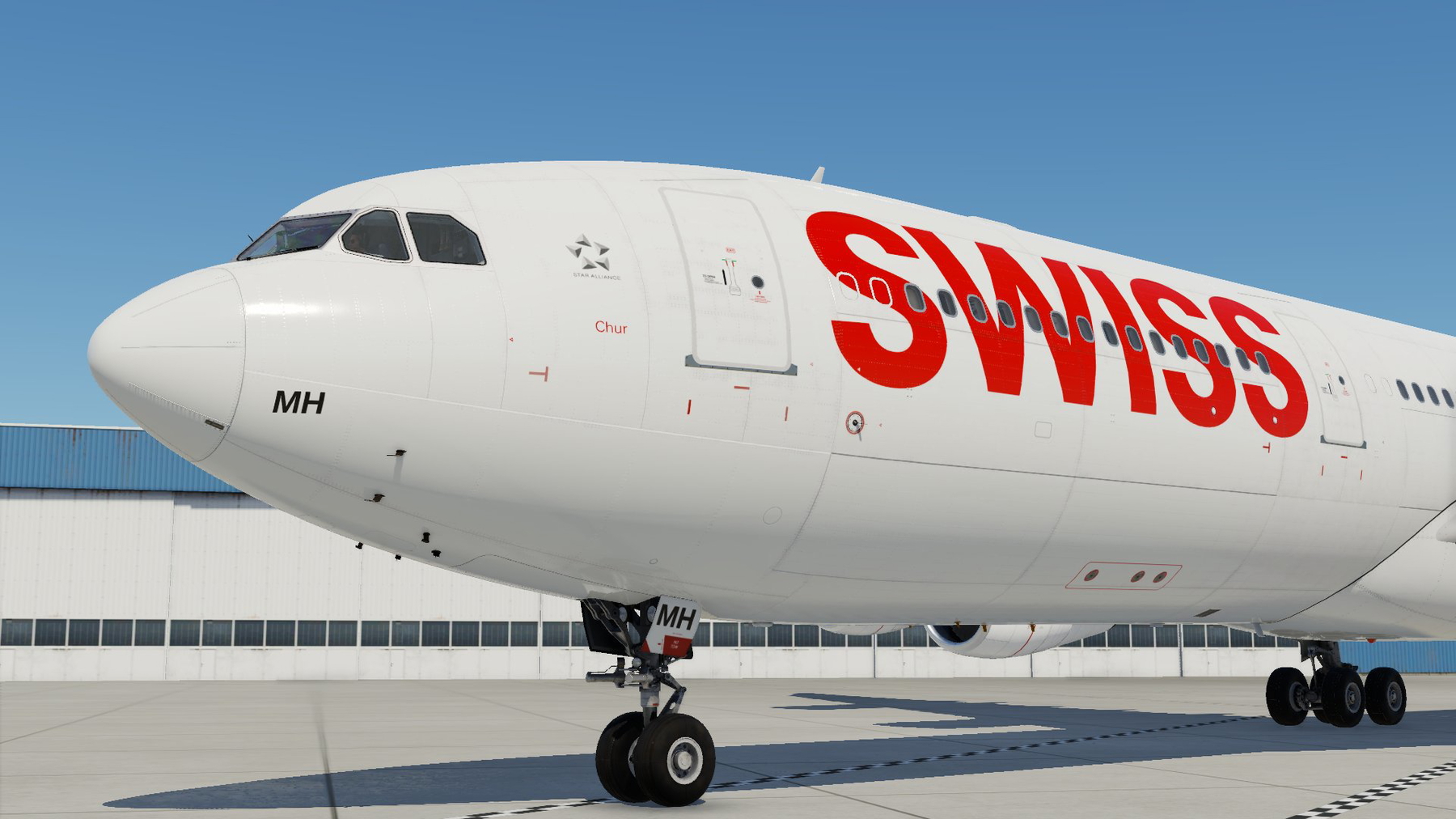X-Works A340-300 - SWISS New Livery Pack - X-Plane.to