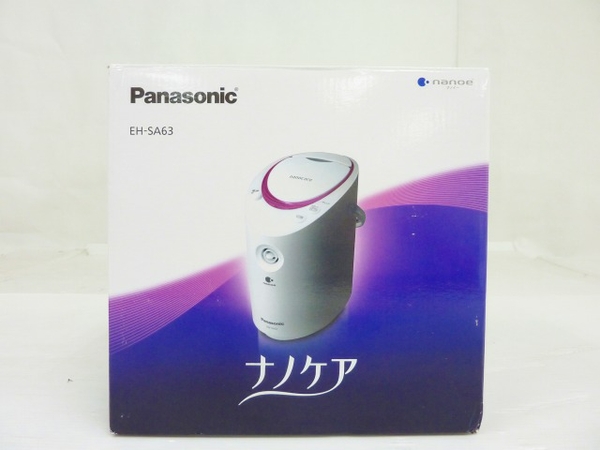 ナノケア フェイススチーマー ホワイト・パープル EH-SA63 ナノケア