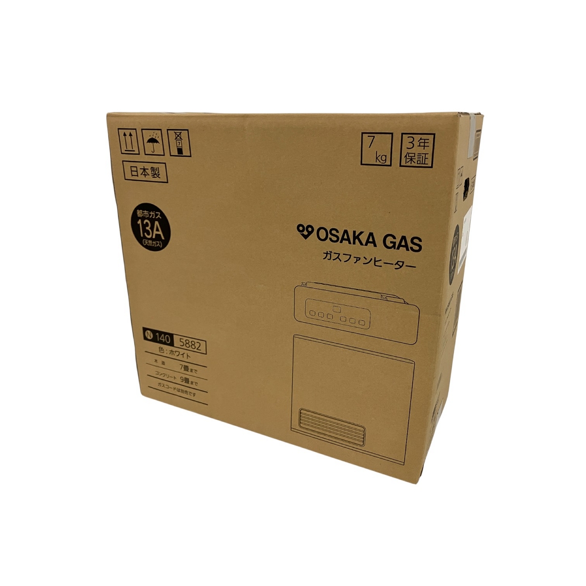 大阪ガス ファンヒーター」の買取実績・相場-ファンヒーター買取なら