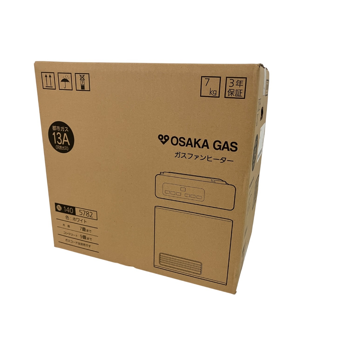 大阪ガス ファンヒーター 未使用」の買取実績・相場-ファンヒーター