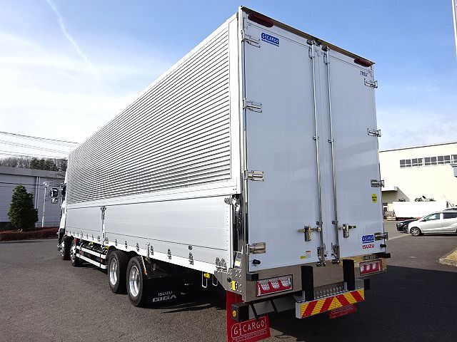 R4 新車ギガ 4軸低床アルミウィング ハイルーフ 融雪仕様 アルミ