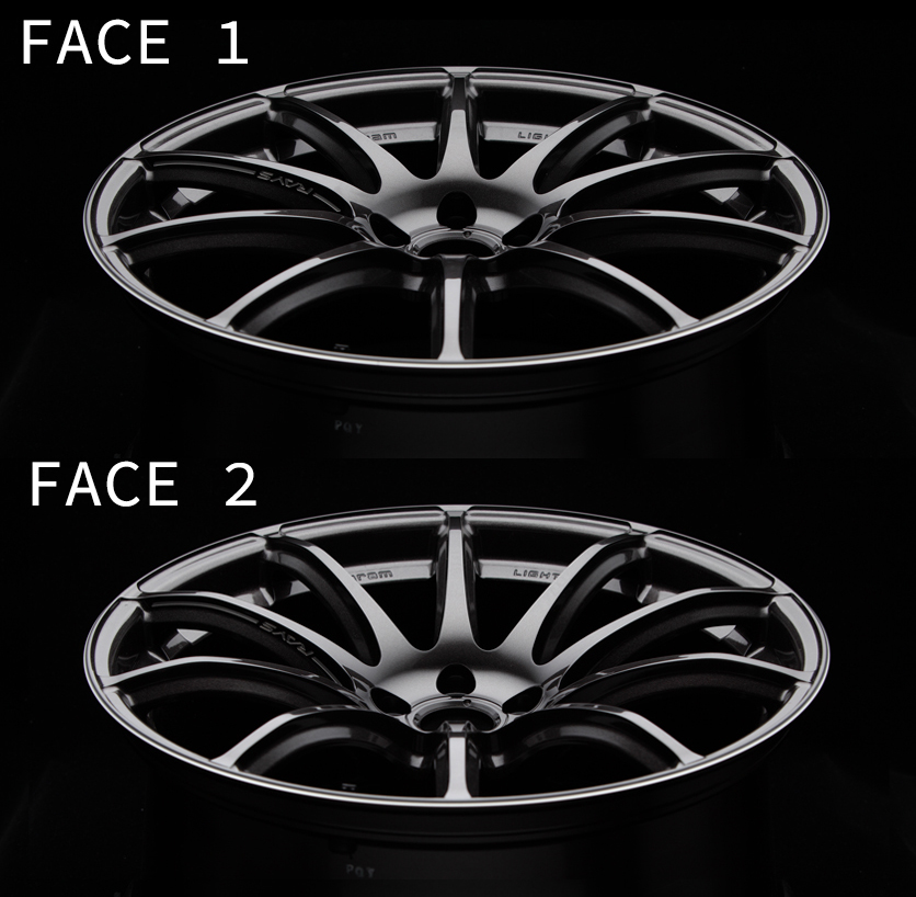 Rays Gram Lights 57 Transcend Wheel - Single - Super Dark Gunmetal