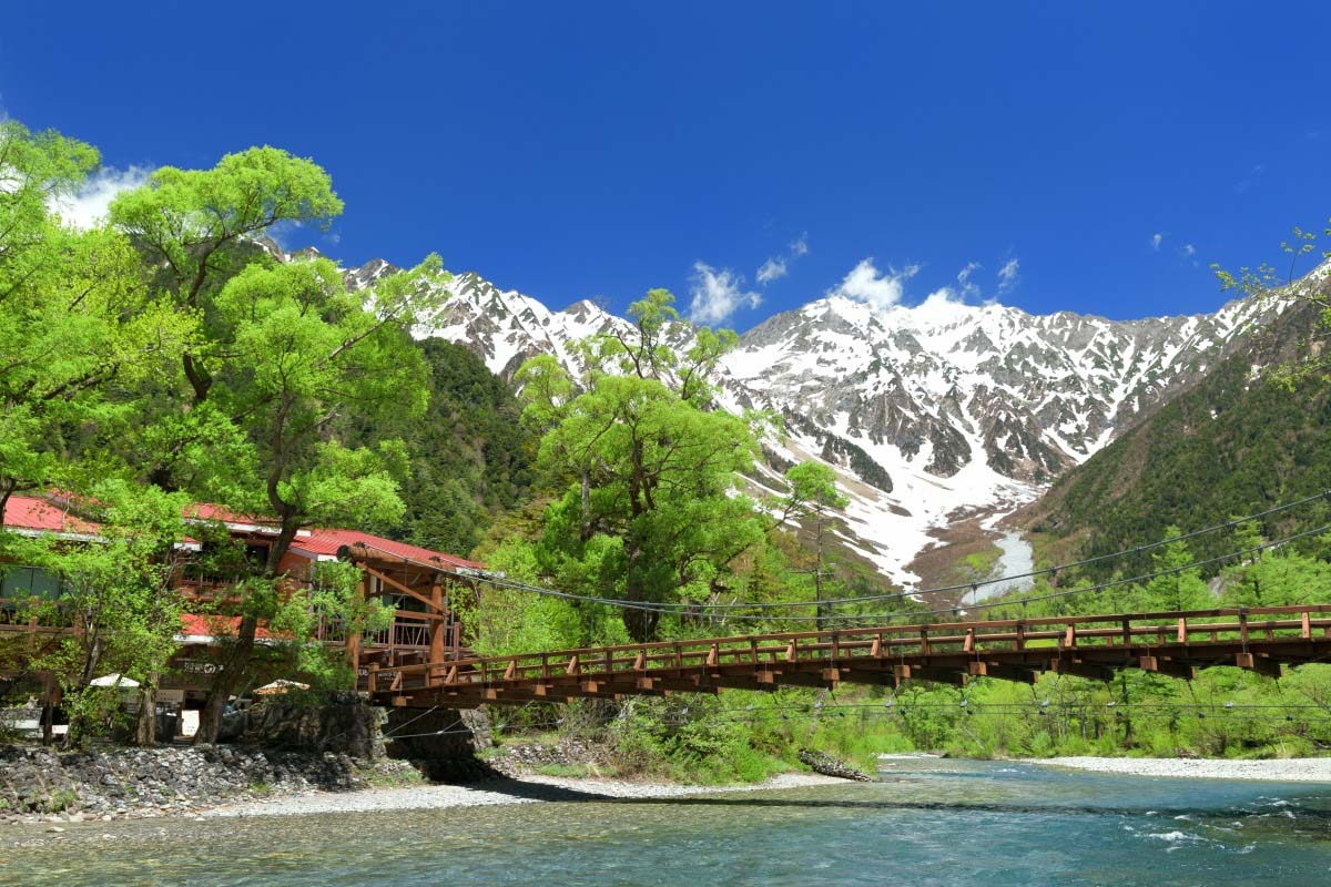 河童橋｜長野県（上高地）の絶景・アクセス情報