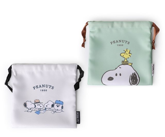 32%OFF】台湾 Peanuts スヌーピー 巾着ポーチ - Snoopy Peanuts