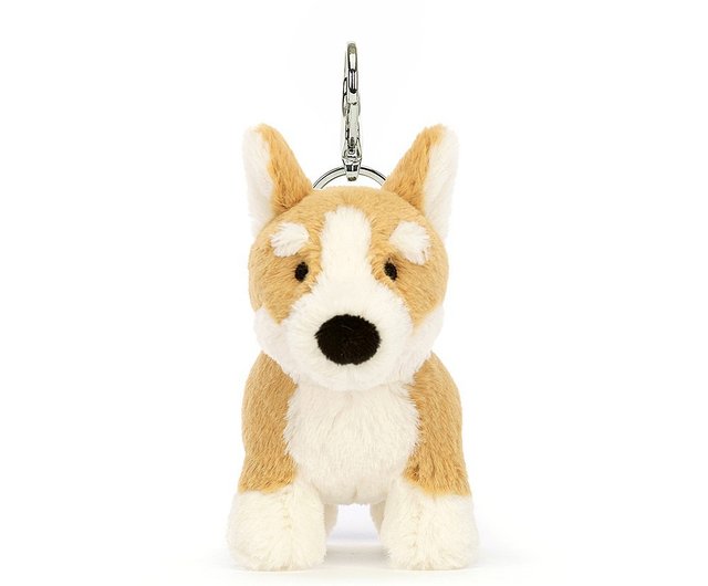 台湾 ベティ・コーギー バッグチャーム コーギー犬チャーム キーリング