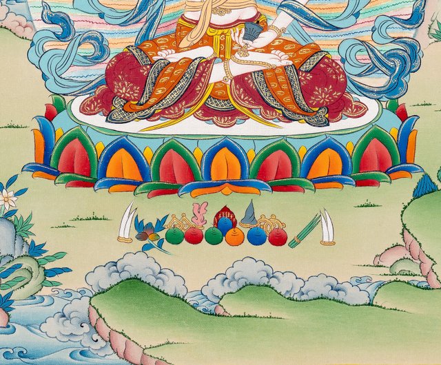 送料無料 50%OFF】ネパール ヴァジュラサットヴァ タンカアート | 伝統