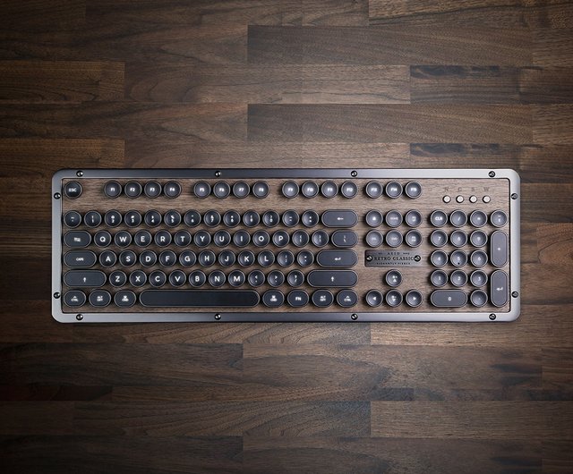 台湾 AZIO RETRO CLASSIC ELWOOD ウォールナット タイプライター