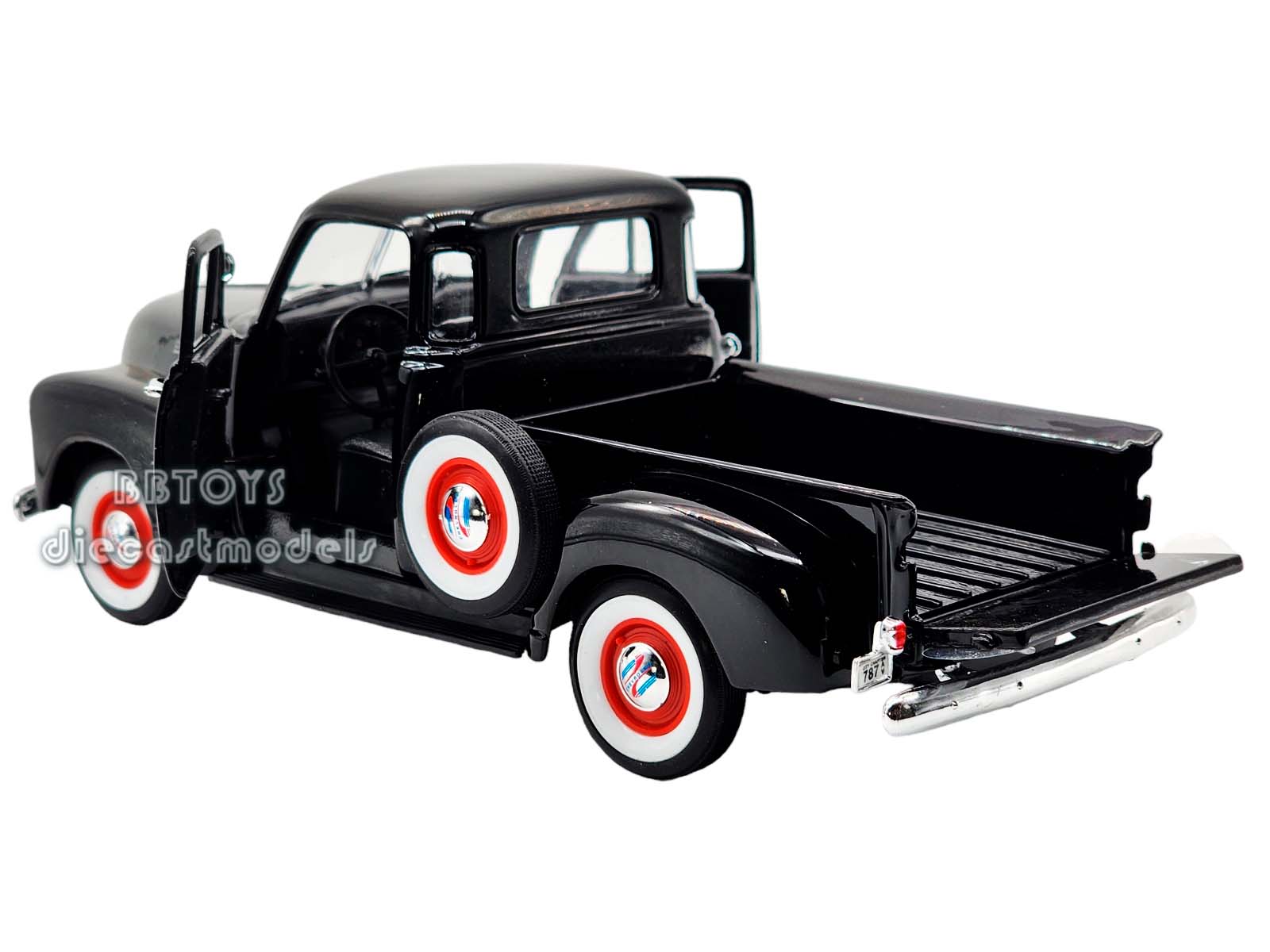 1953 CHEVROLET 3100 PICK UP BLACK 1/24 DIECAST MODEL WELLY