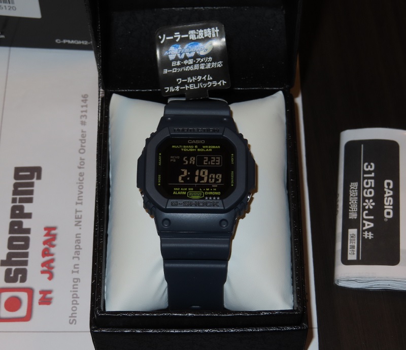 G-Shock Classic GW-M5610NV-2JF Solar Multiband 6 - Shopping In