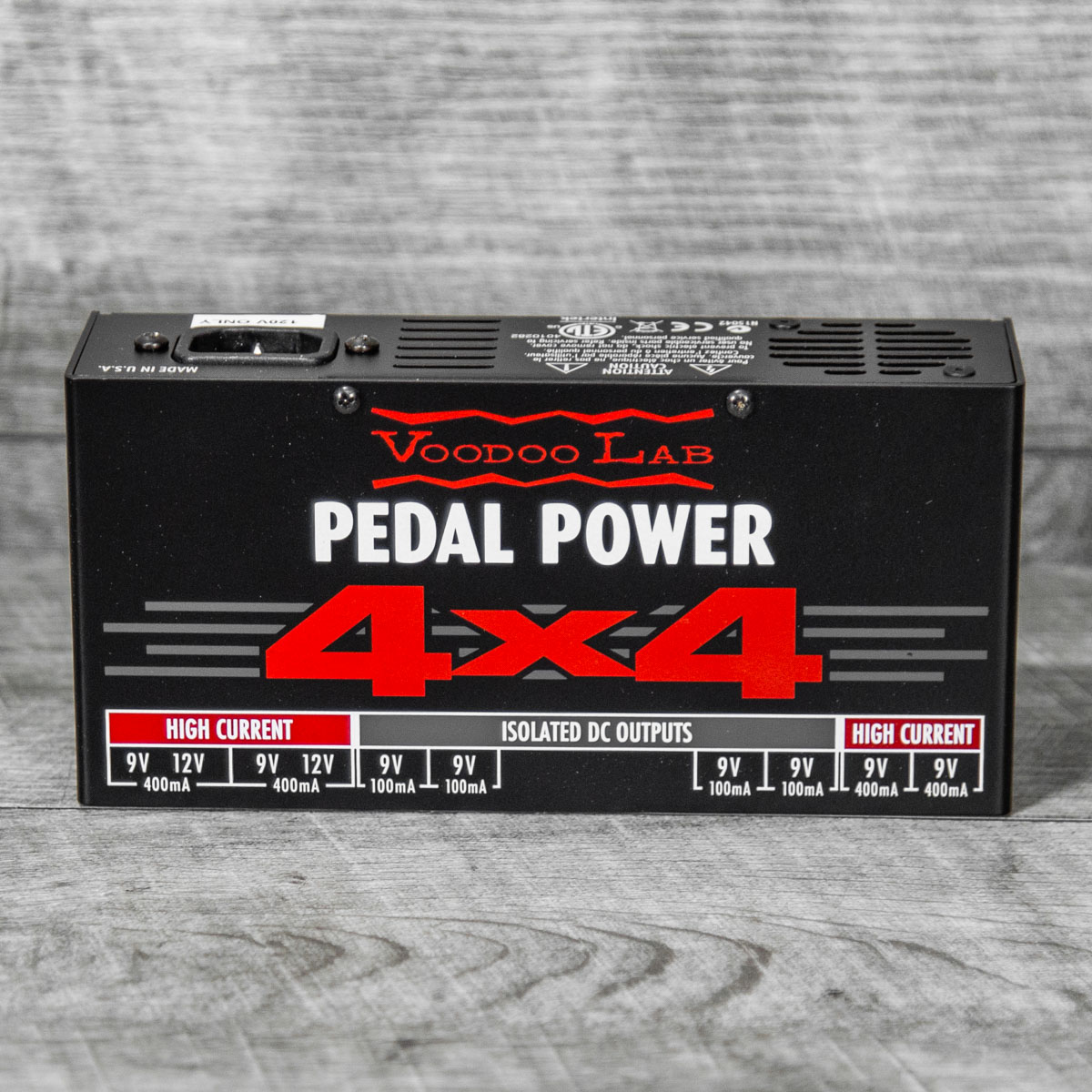 Voodoo Lab Pedal Power 4x4 Power Supply - The Music Den