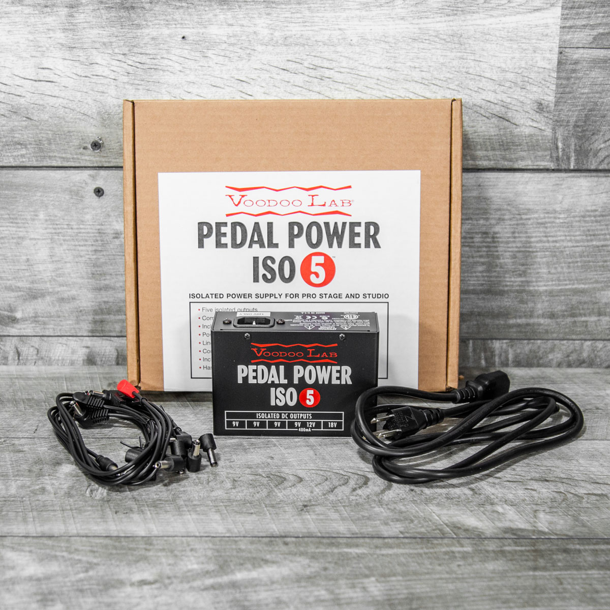 Voodoo Lab Pedal Power ISO-5 Power Supply - The Music Den