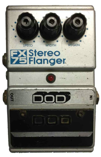 DOD FX75 Stereo Flanger Guitar Effects Pedal - Guitar Village