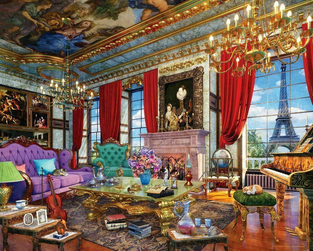 Palace in Paris 1000 Piece Jigsaw Puzzle