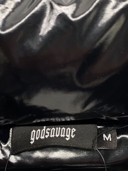 god savage(ゴッドサヴェージ) / ダウンジャケット/M/ポリエステル/BLK