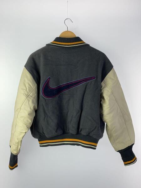 NIKE(ナイキ) / スタジャン/M/ウール/NVY/90s/ビックスウォッシュ/袖