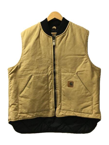 Carhartt(カーハート) / USA製/フルジップダックベスト/XL/コットン