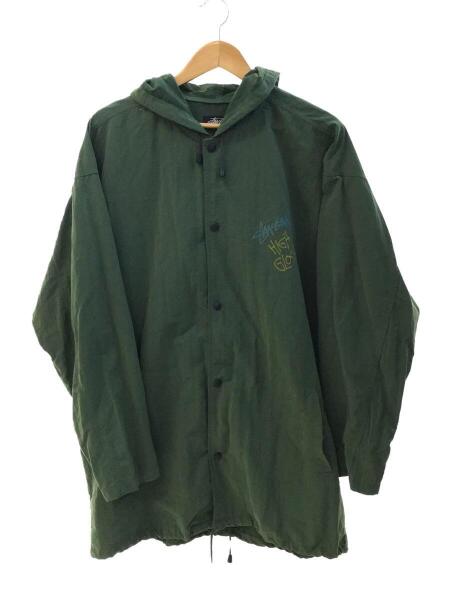 STUSSY(ステューシー) / ナイロンジャケット/XL/ナイロン/KHK/80s