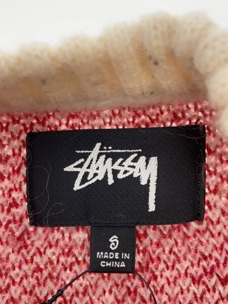 STUSSY(ステューシー) / ニット・セーター(厚手)/S/ナイロン/WHT/Dice