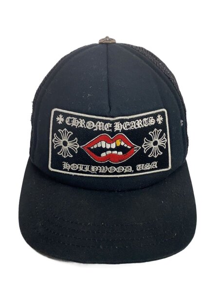 CHROME HEARTS(クロムハーツ) / メッシュキャップ/one/コットン/BLK