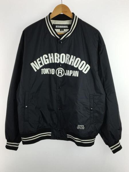 NEIGHBORHOOD(ネイバーフッド) / スタジャン/L/ナイロン/ブラック
