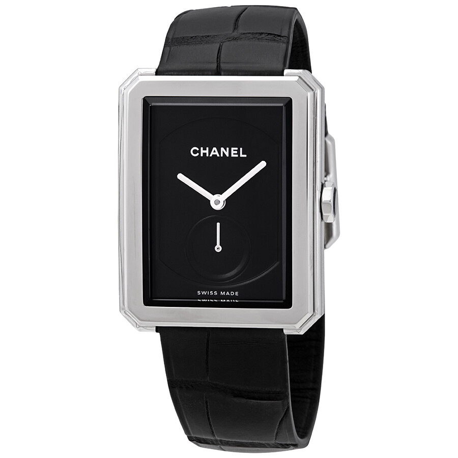 Chanel Boy-Friend Black Dial Ladies Watch H5319 3599594119146