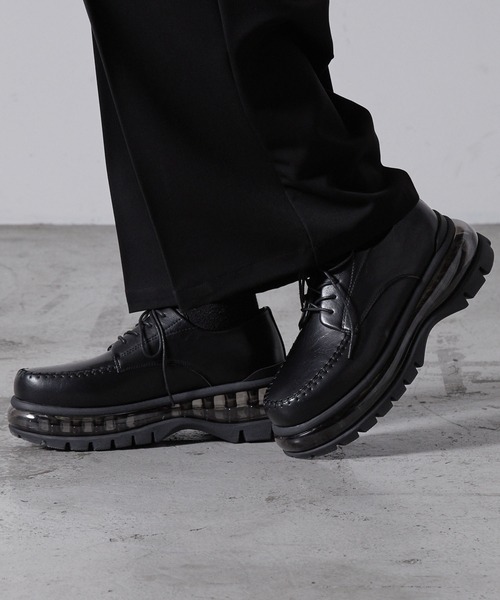 CLEL | 【CLEL】Air Cushion High Sole Loafers/Derby Shoes / エアー