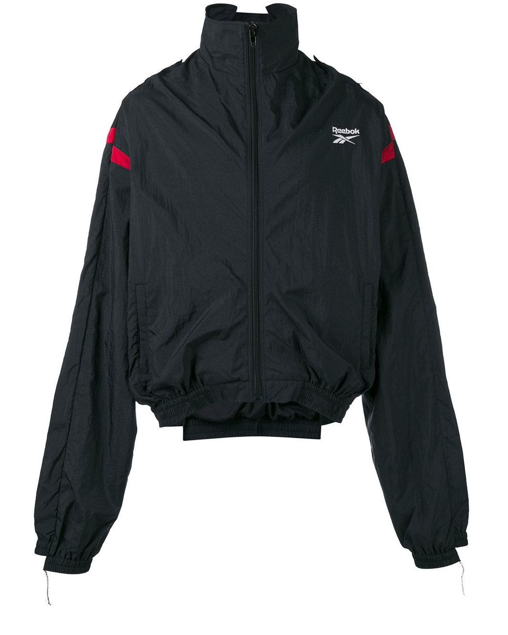 Vetements ' X Reebok' Reworked Track Jacket in Black for Men | Lyst