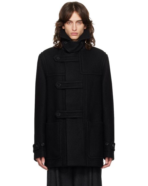 Dries Van Noten ダッフルコート dries van noten 24aw ブラック