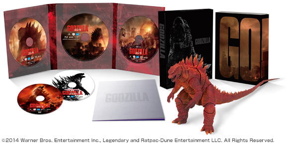 限定仕様フィギュア付き『GODZILLA ゴジラ』BD/DVD発売 - TOWER