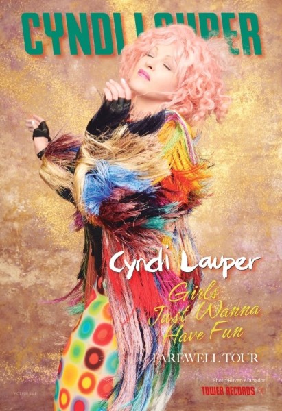 Cyndi Lauper（シンディ・ローパー）タワーレコード限定 来日記念