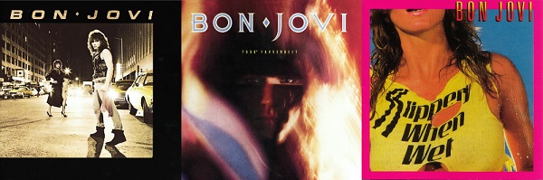 Bon Jovi（ボン・ジョヴィ）初期の名盤3作品がデビュー40周年を記念