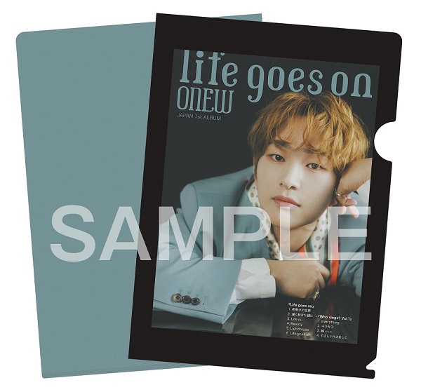 ONEW(SHINee)｜日本ファースト・アルバム『Life goes on』7月6日発売