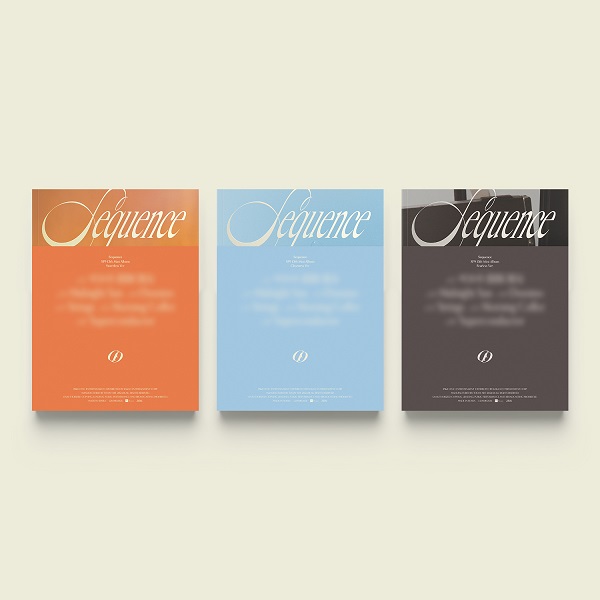 SF9｜韓国13枚目のミニアルバム『Sequence』｜オンライン限定3種セット