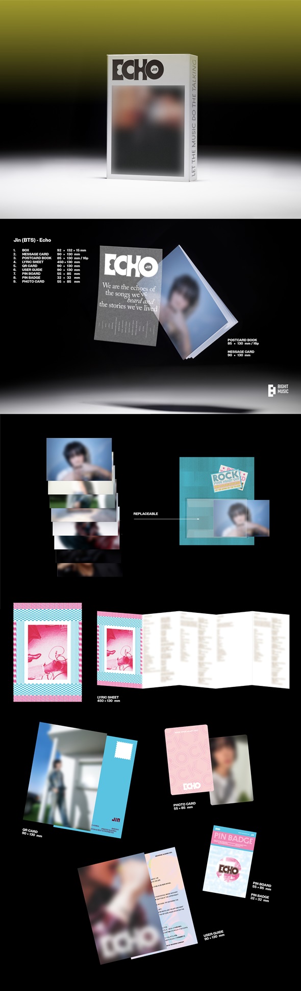 JIN (BTS) セカンドミニアルバム『Echo』2025年5月リリース！CD購入