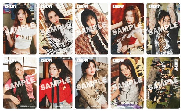 TWICE 日本6枚目のアルバム『ENEMY』8月27日発売 タワレコ特典「クリア