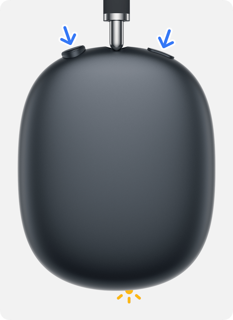 AirPods Maxを再起動またはリセットする方法 - Apple サポート (日本)