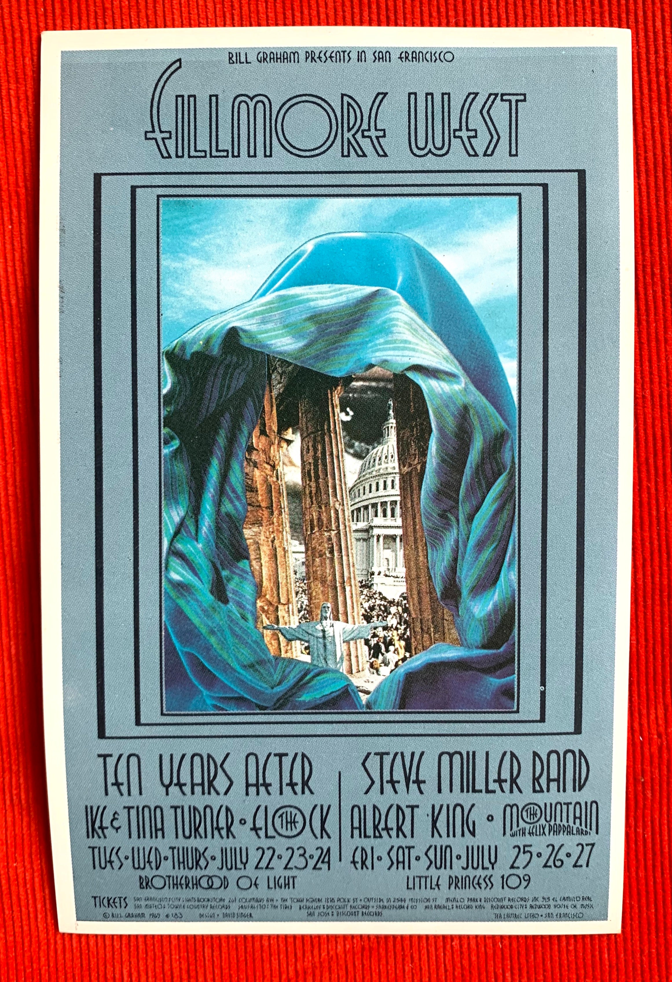 1969, Ten Years After Ike & Tina Turner, Bill Graham, Fillmore