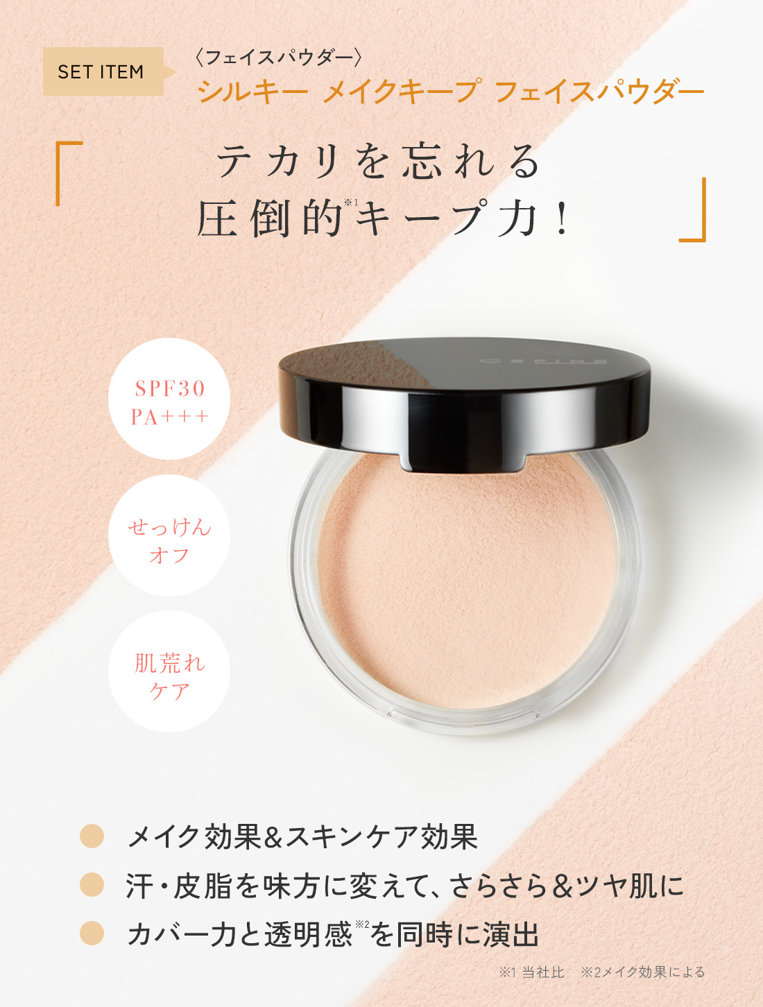 美肌スターターセット〈ベースメイクフルセット〉下地：ナチュラル