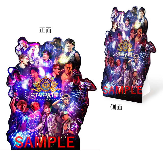 EXILE LIVE TOUR 2018-2019 ”STAR OF WISH” LIVE DVD ＆ Blu-ray 7/31