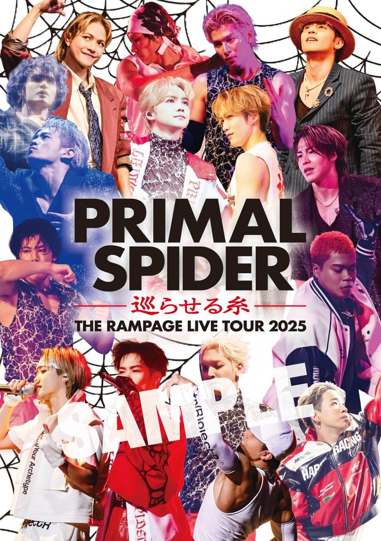 特典デザイン公開】2026/3/4(水)Release!! THE RAMPAGE LIVE DVD/Blu